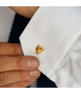 Hen Cufflinks