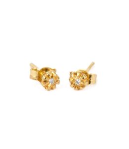 Bud Diamond Stud Earrings Product Photo