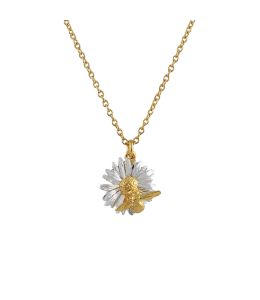 Daisy Necklace with Teeny Weeny Bee Product Photo