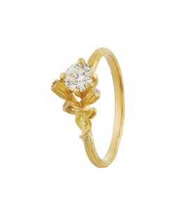 Asymmetric Diamond Kissing Seed Ring Product Photo