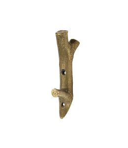 Birch Tree Short Brass Hook