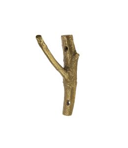 Elm Tree Deep Brass Hook