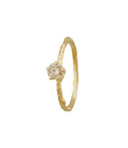 0.25ct Champagne Diamond Eyebright Ring Product Photo