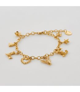 L O V E Mixed Charm Bracelet