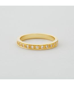 Spring Halo Diamond 2.5mm Eternity Ring